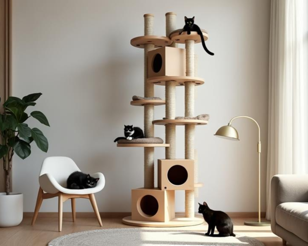 How to Choose a Cat Tree for Small Apartments