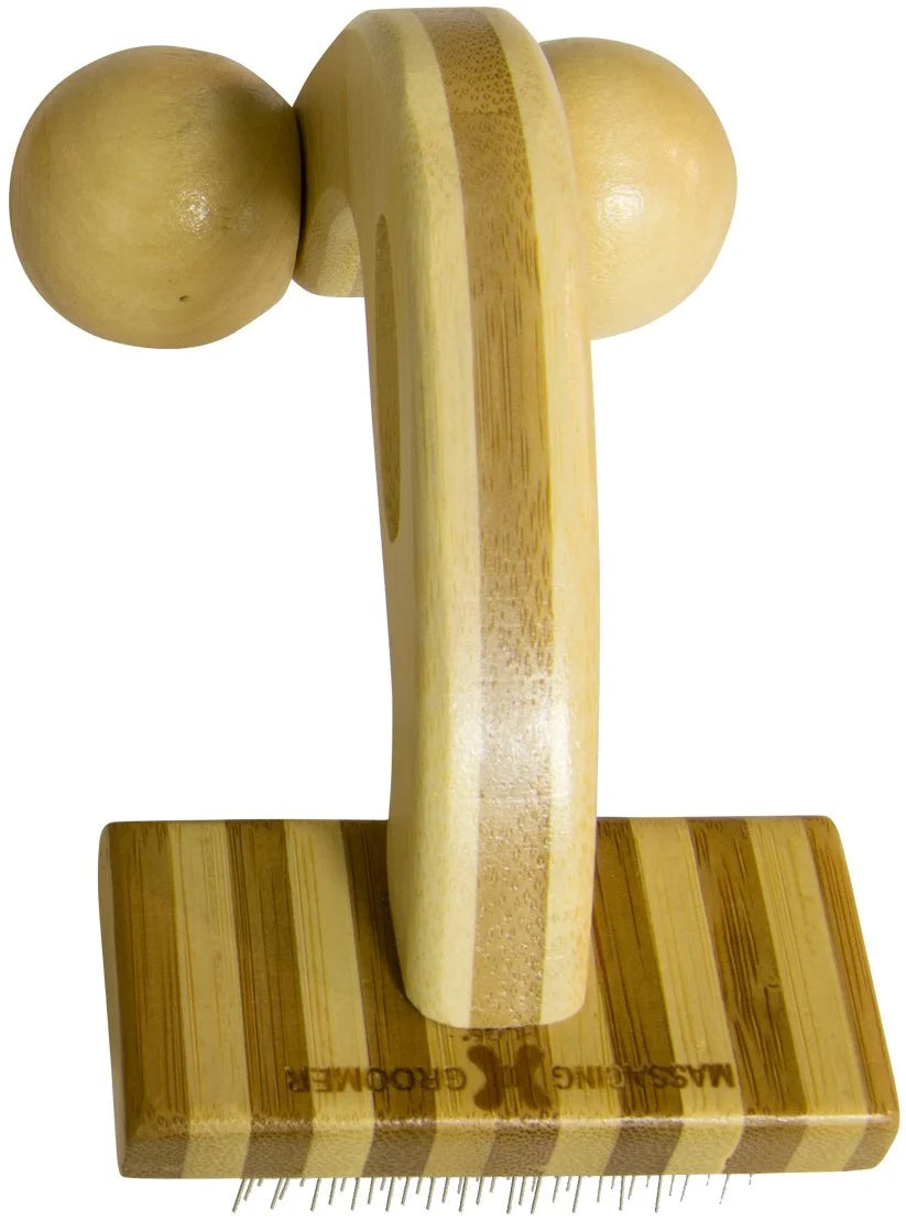 Hugs Pet Products Massaging Pet Slicker Brush