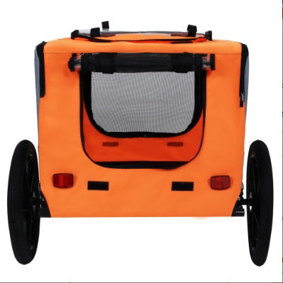 Heavy-Duty Collapsible Pet Bike Trailer