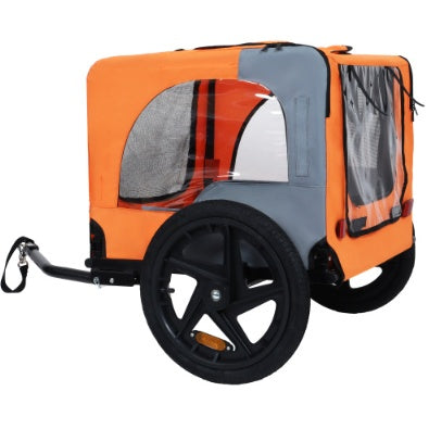 Heavy-Duty Collapsible Pet Bike Trailer