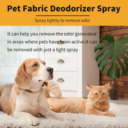 Pet Fabric Deodorizer Spray – Long-Lasting Indoor Air Freshener for Pets