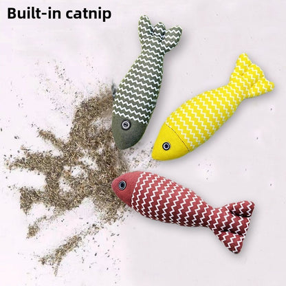 Catnip Fish Toy for Cats
