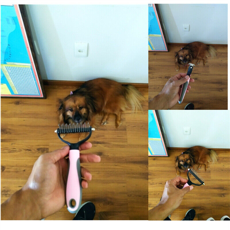 Undercoat Grooming Brush for Healthy, Shed-Free Pets
