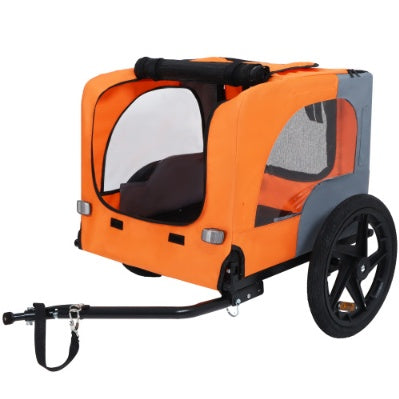 Heavy-Duty Collapsible Pet Bike Trailer