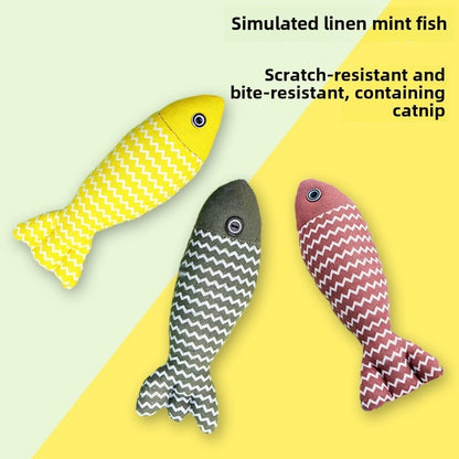 Catnip Fish Toy for Cats