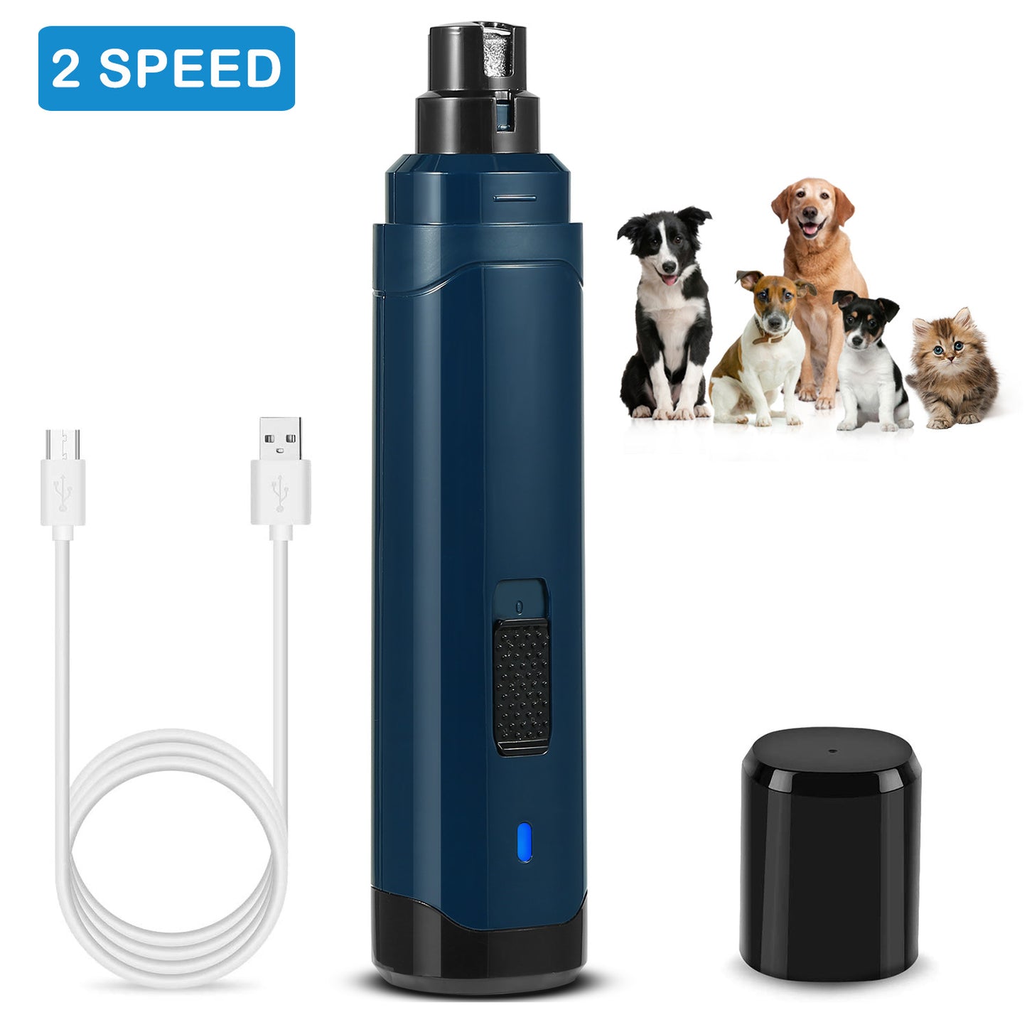 USB Rechargeable Dog Nail Grinder