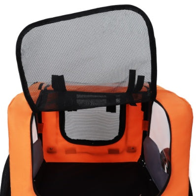 Heavy-Duty Collapsible Pet Bike Trailer