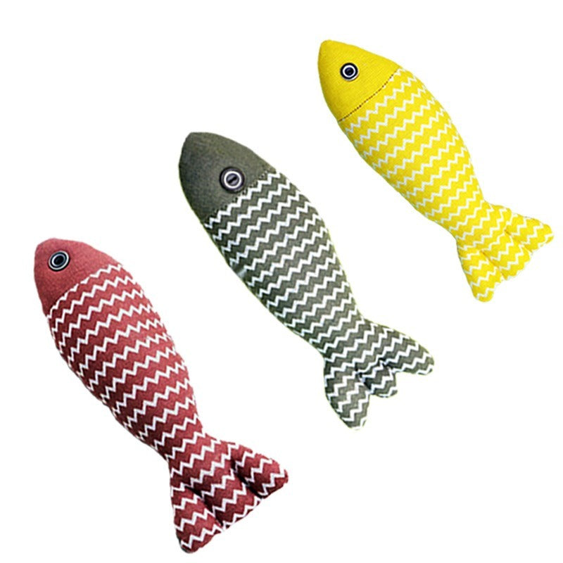 Catnip Fish Toy for Cats