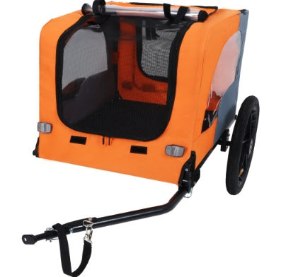 Heavy-Duty Collapsible Pet Bike Trailer