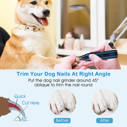 USB Rechargeable Dog Nail Grinder