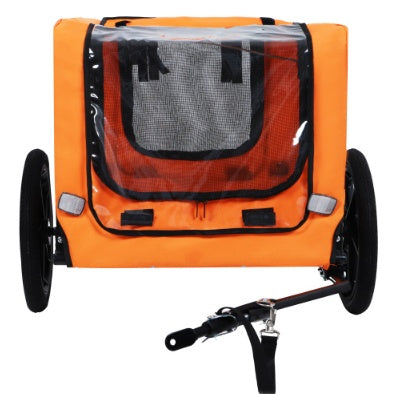 Heavy-Duty Collapsible Pet Bike Trailer
